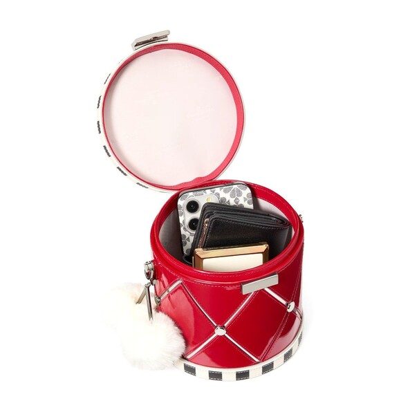New Kate Spade Oh What Fun Toy Store 3D Drum Crossbody Multi - Picture 4 of 6